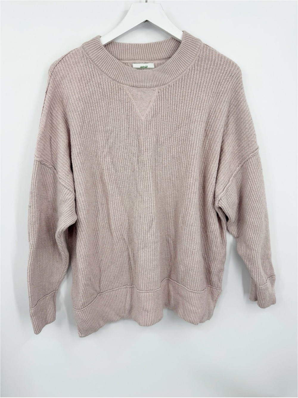 Aerie Pink Sweater Size Medium Boho